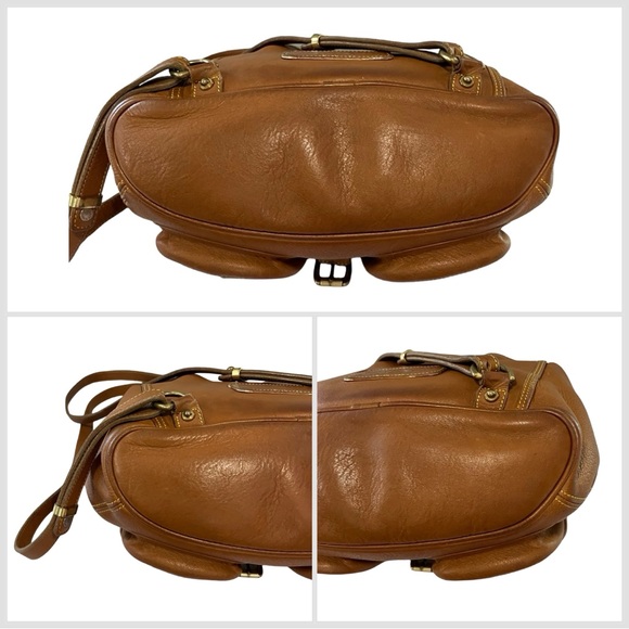 Dooney & Bourke Vintage Canyon Honey Leather Mini Backpack - Picture 15 of 15